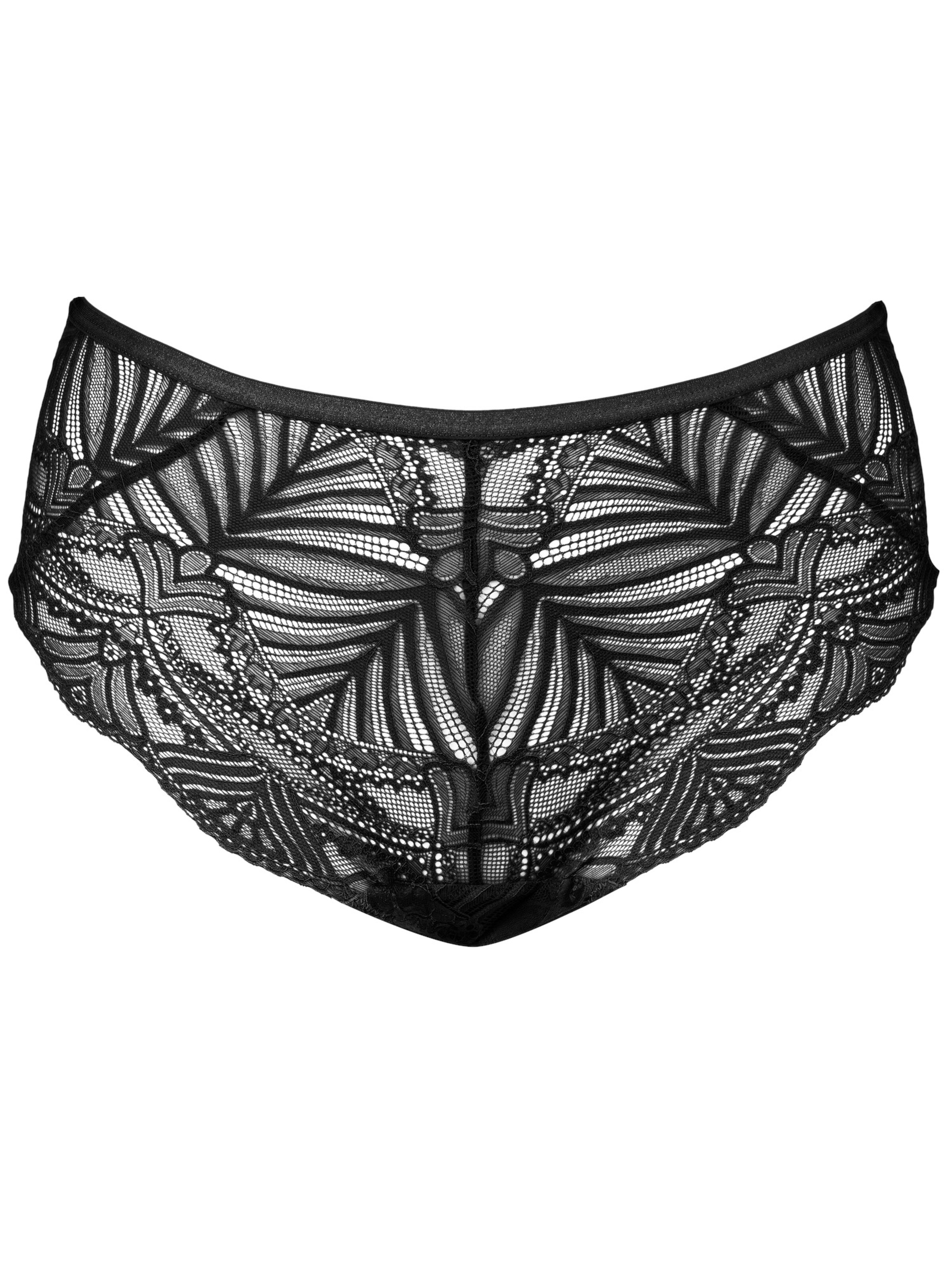 SugarShape Panty 'Luxe' in Black: front