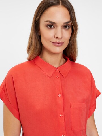 LASCANA Blouse in Rood