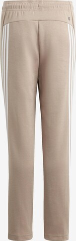 ADIDAS PERFORMANCE Slim fit Workout Pants in Beige