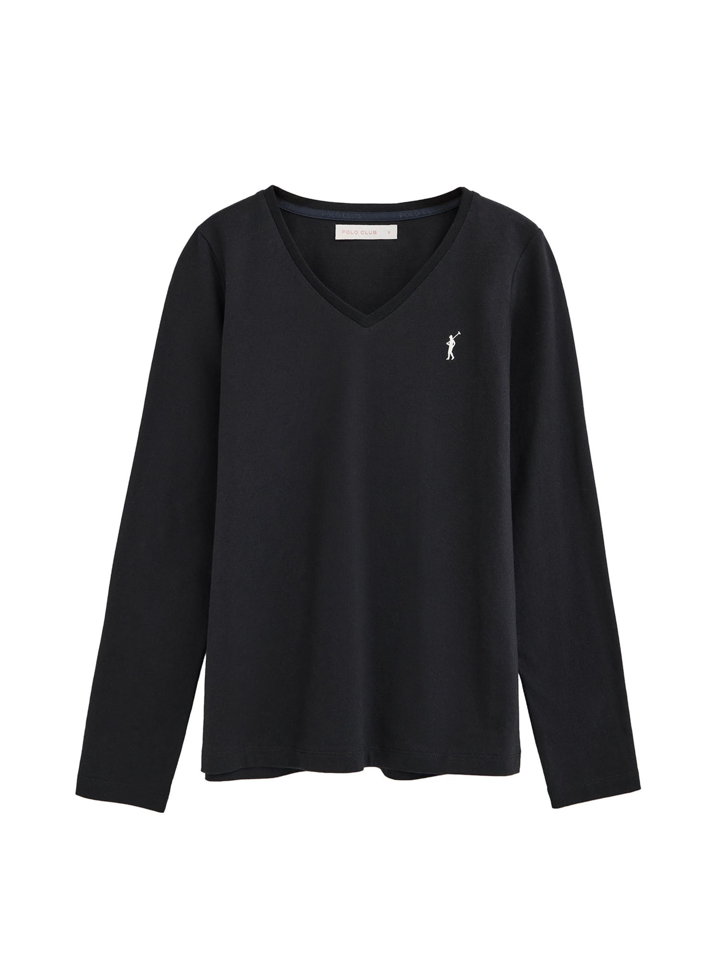 Polo Club Shirt 'RIGBY GO GARDA' in Schwarz: Vorderseite
