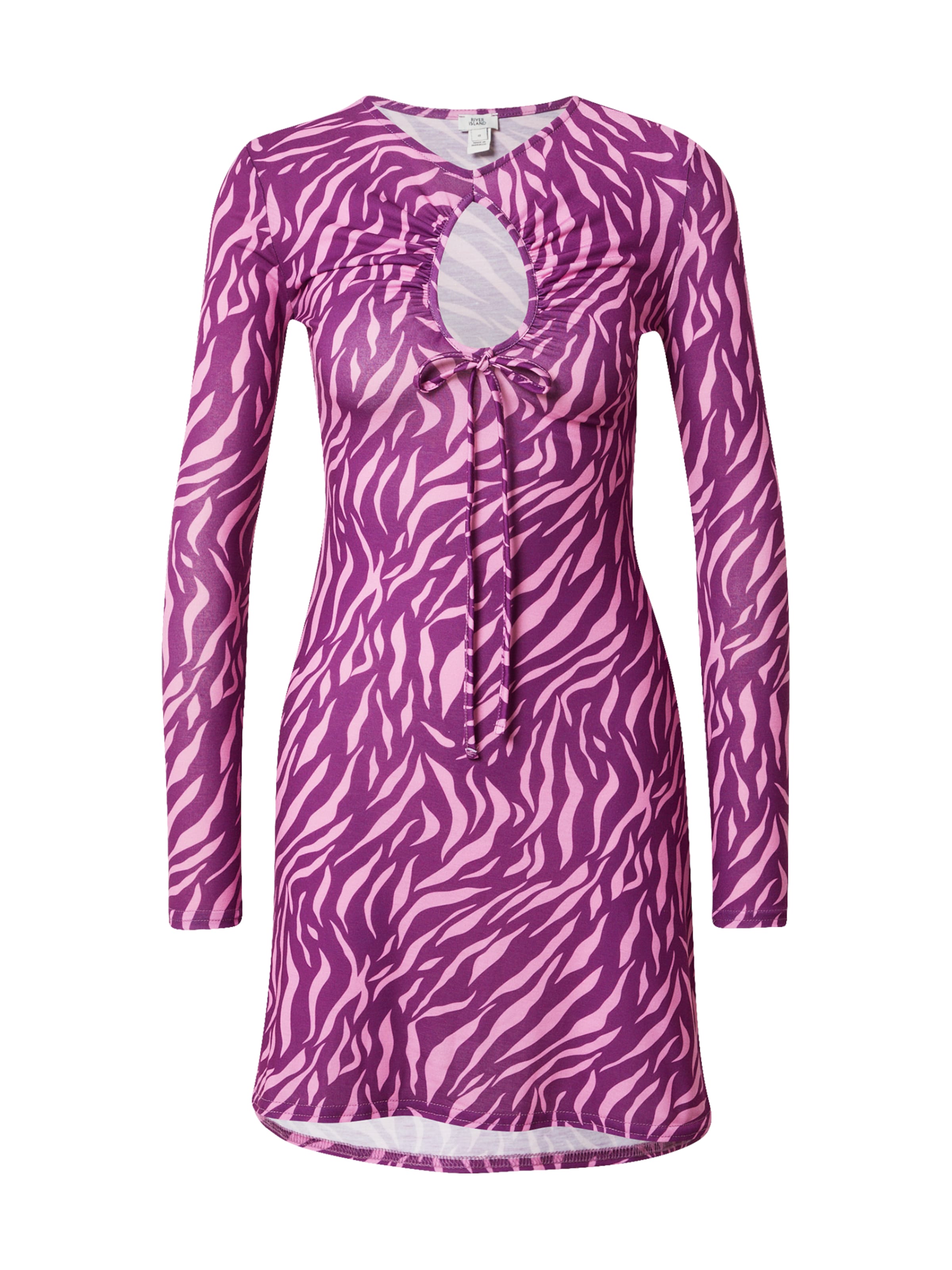 Rochie de la River Island pe mov: față