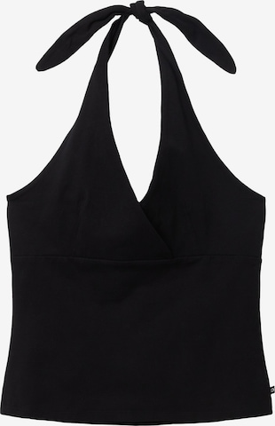 TOM TAILOR DENIM Top in Black: front