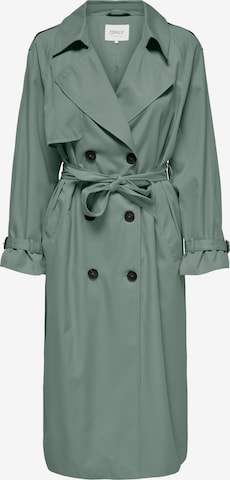ONLY Přechodný kabát 'CHLOE' – zelená: přední strana