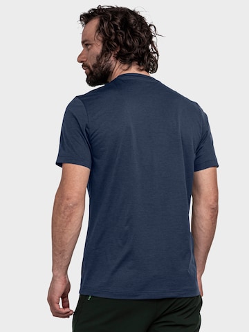 T-Shirt fonctionnel 'Chipoma' Schöffel en bleu