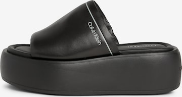 Calvin Klein Pantolette i svart: framsida