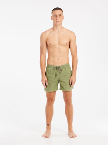 PROTEST Board Shorts 'PRTRaptor' in Green