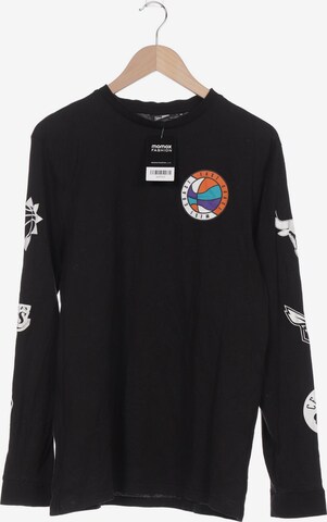 NEW ERA Langarmshirt M in Schwarz: predná strana