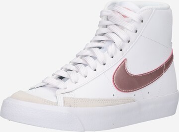 Nike Sportswear Trainers 'Blazer Mid '77' in White: front