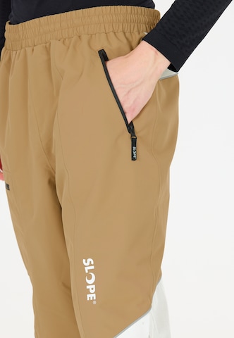 SLOPE Regular Sportbroek 'Blizz' in Beige