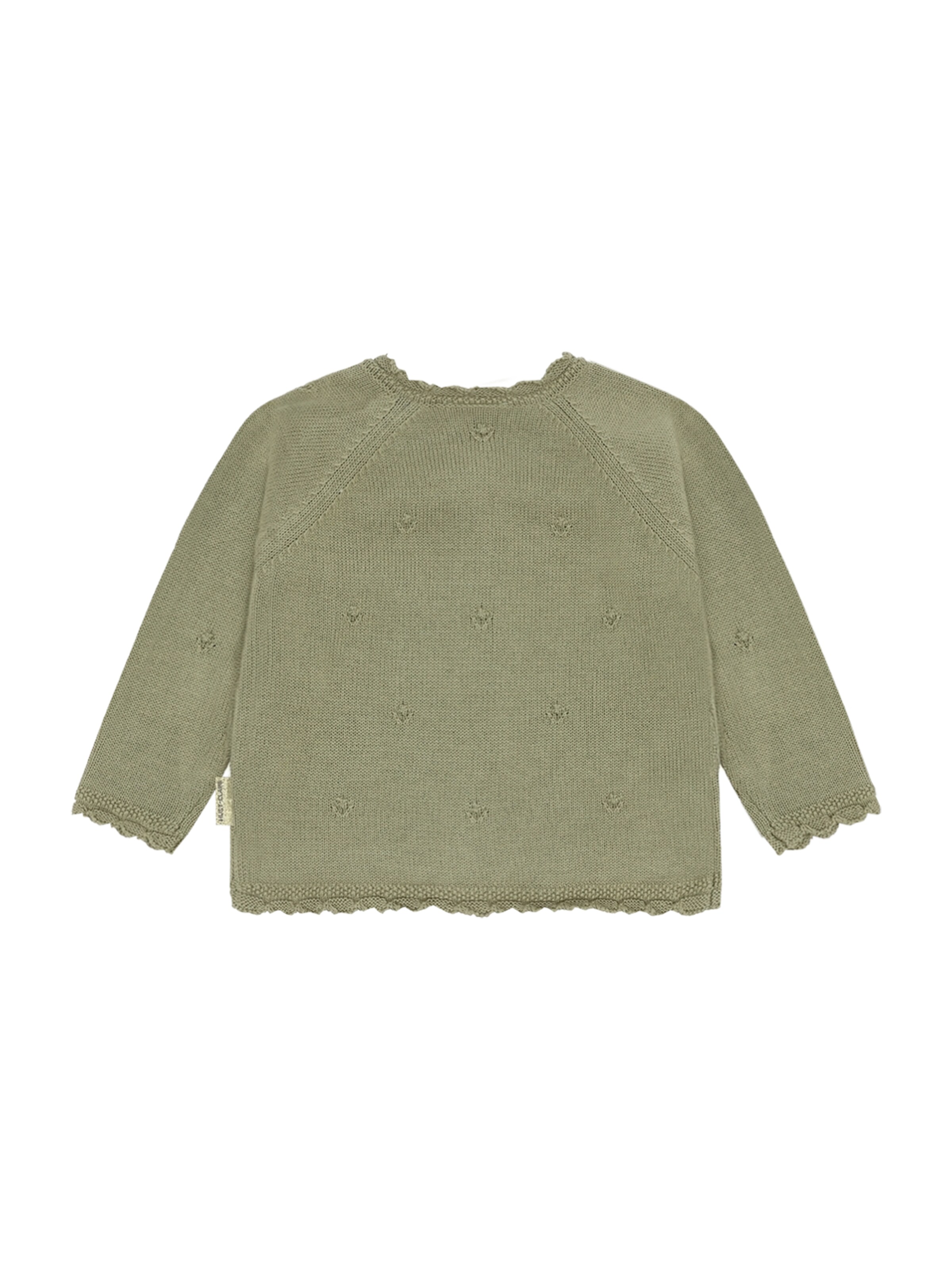 Hust & Claire Gebreid vest 'Cilja' in Groen