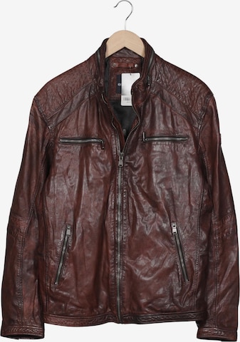 Engbers Jacke M-L in Braun: Vorderseite