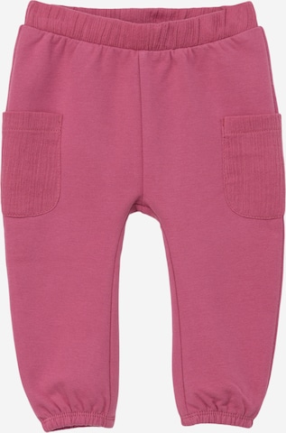 s.Oliver Tapered Trousers in Pink: front