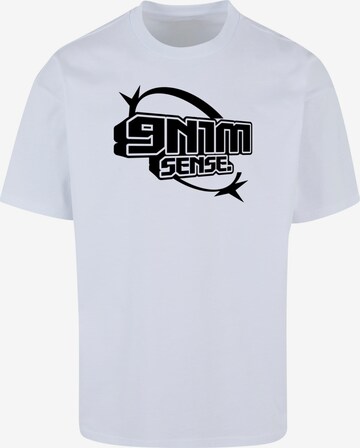 9N1M SENSE Shirt 'Y2K' in White: front