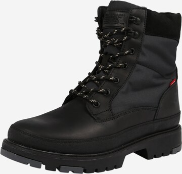 LEVI'S ® Veterboots 'Torsten' in Zwart: voorkant