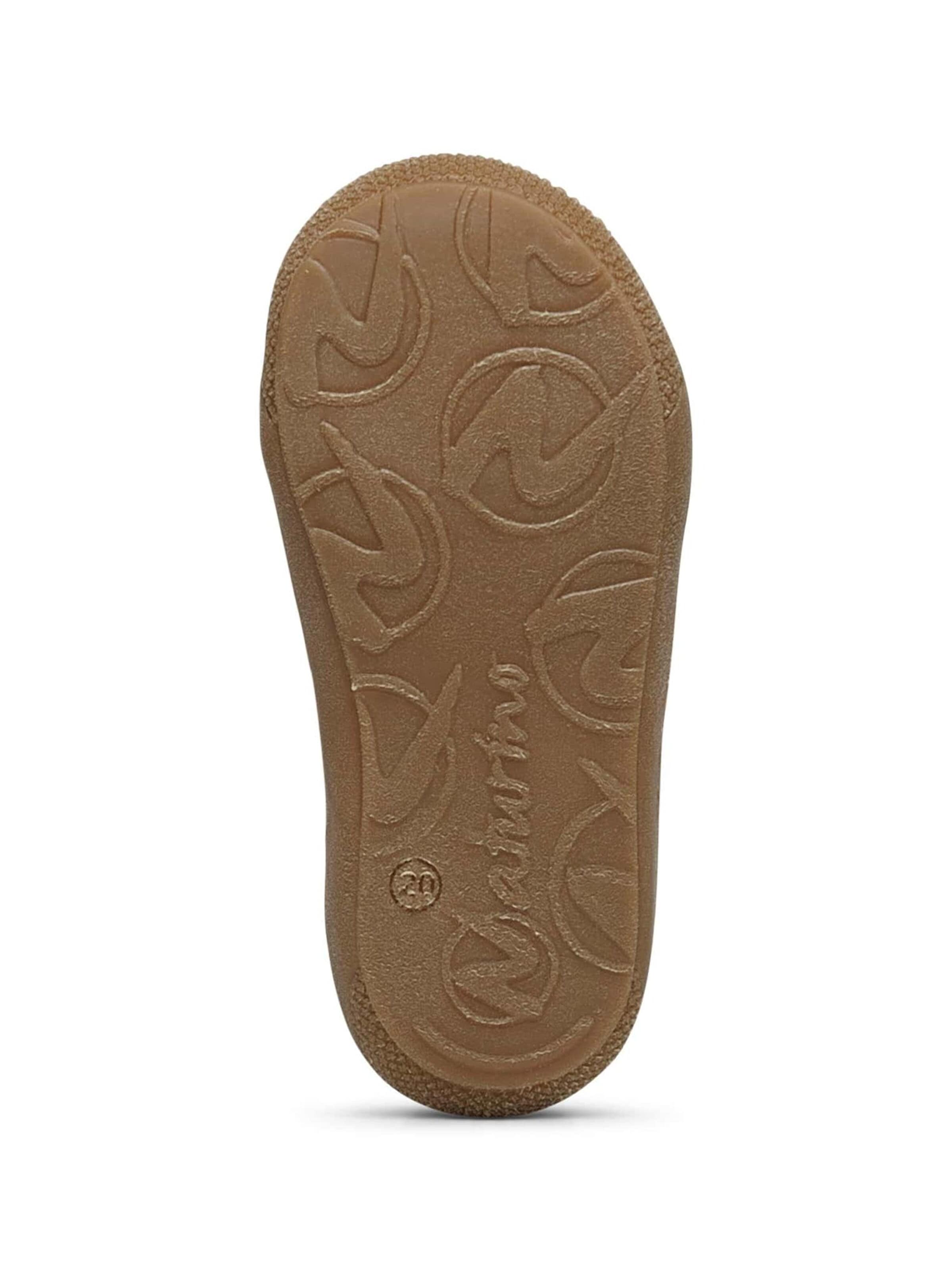 NATURINO Flats 'COCOON ZIP' in Blue