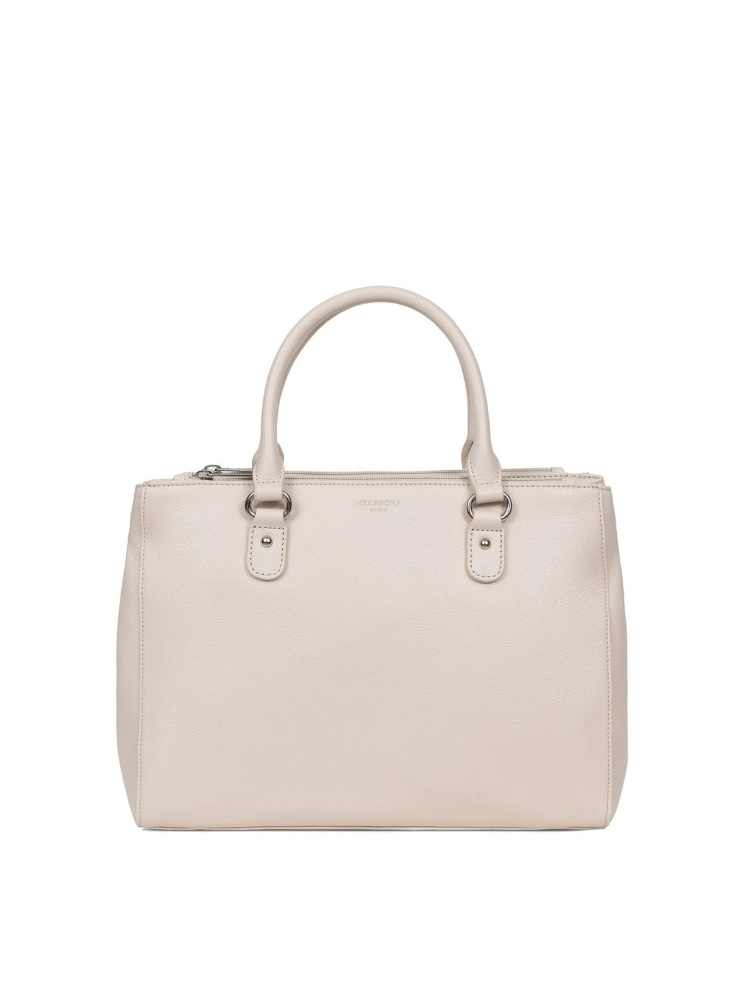 Hexagona Handtasche 'Confort'‌‌‌‌‌‌‌‌‌‌ in Weiß: Vorderseite