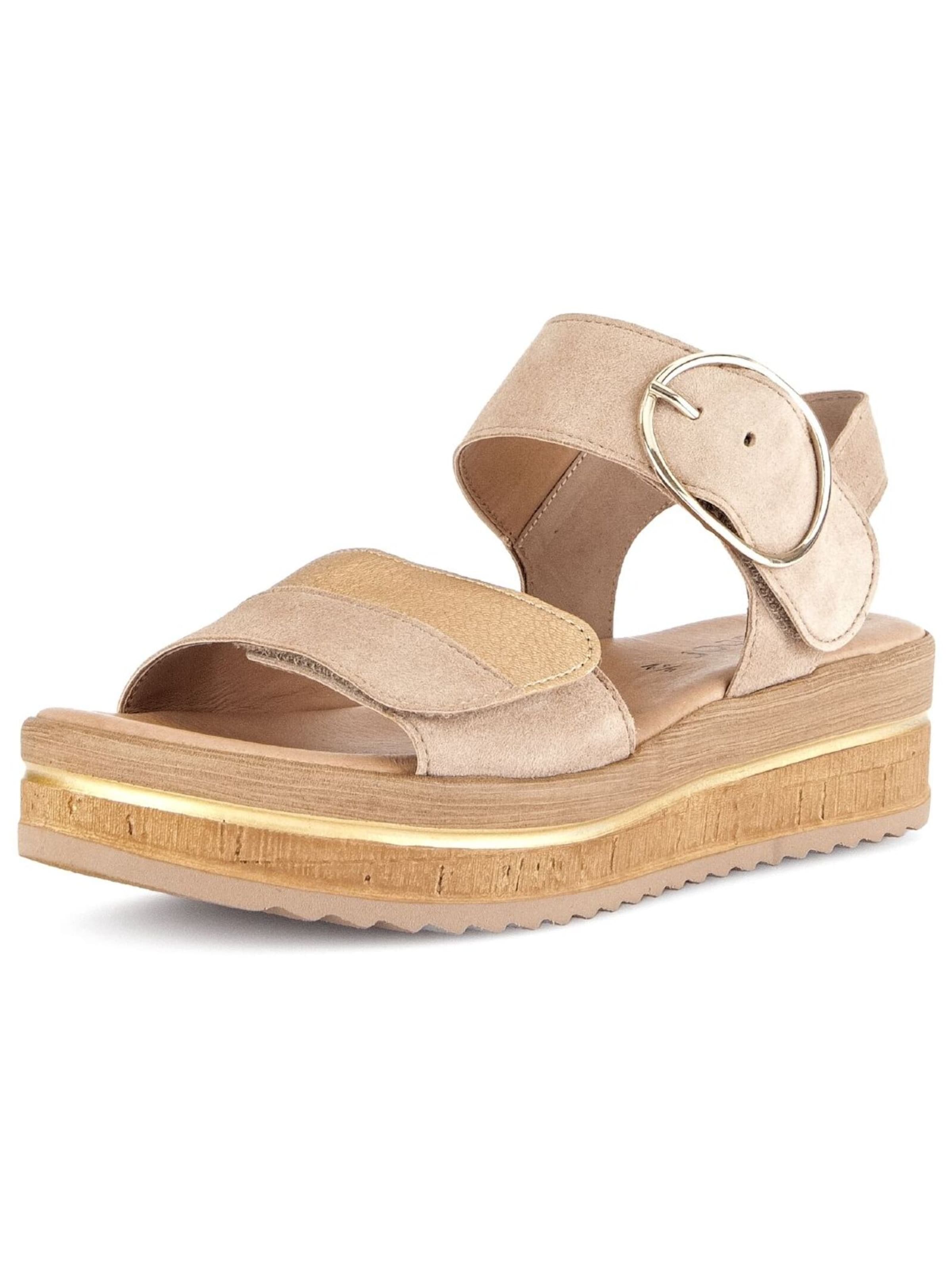 Sandalo GABOR di colore caramello, Visualizzazione prodotti