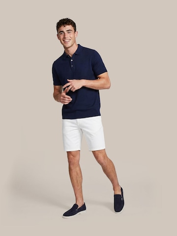 Suitable Slim fit Pants 'Ferdinand' in White