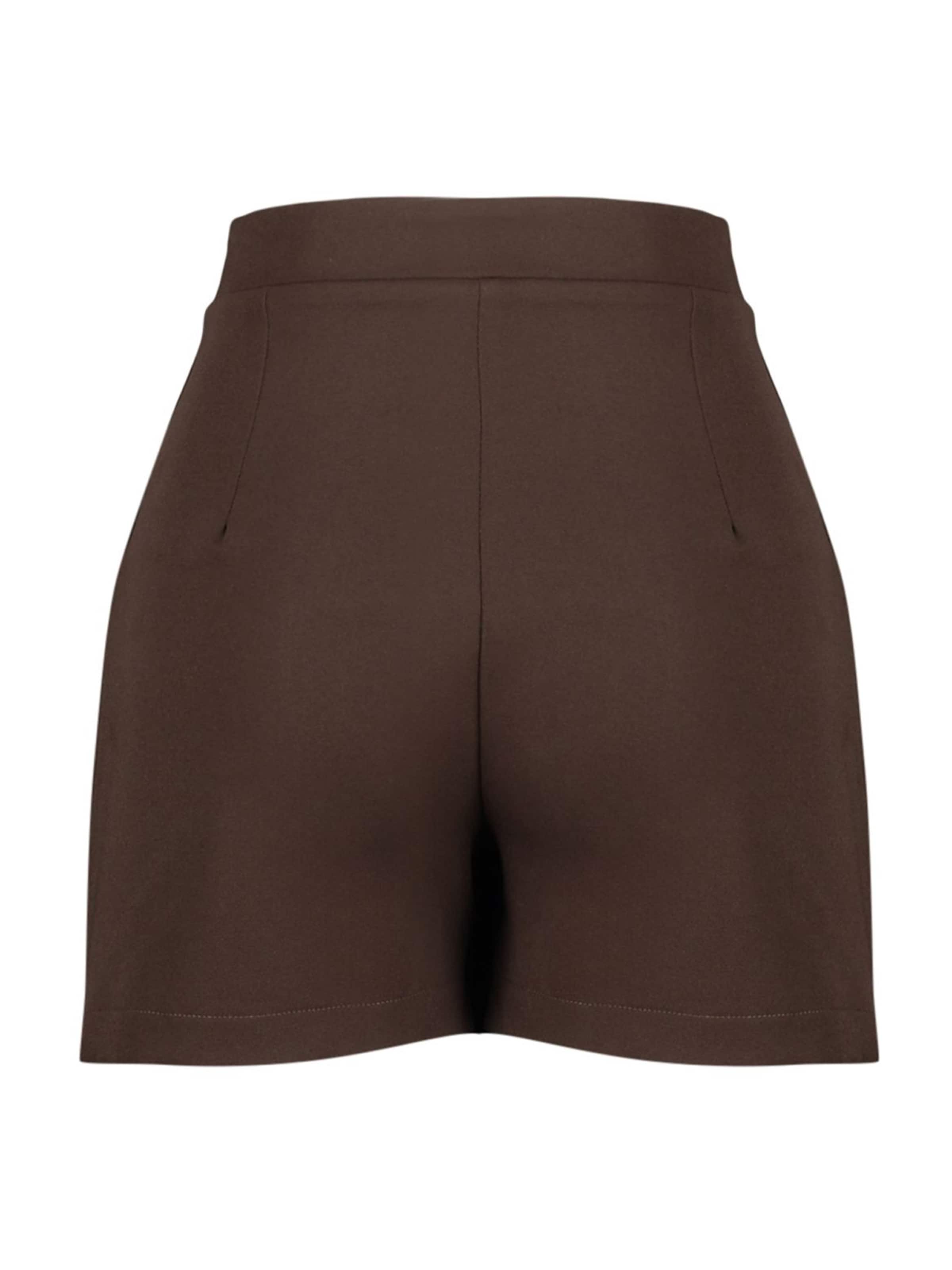 Trendyol - regular Pantalón en marrón