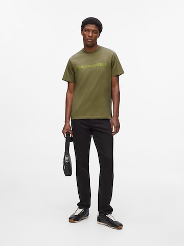 Tricou de la Karl Lagerfeld pe verde