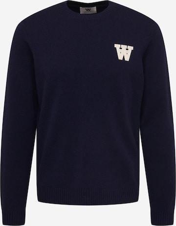 WOOD WOOD Sweater in Blue: front