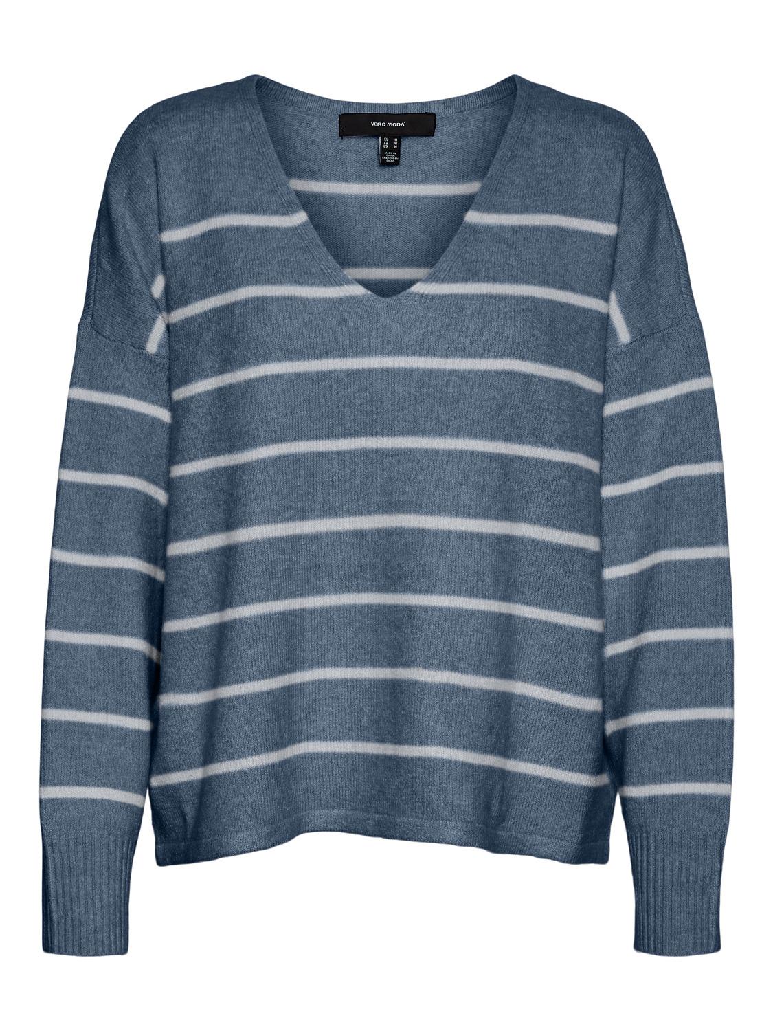 mcDF9 Abbigliamento Vero Moda Maternity Pullover Doffy in Blu Colomba mcDF9 Abbigliamento Vero Moda Maternity Pullover Doffy in Blu Colomba