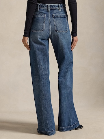 Polo Ralph Lauren Wide Leg Jeans in Blau