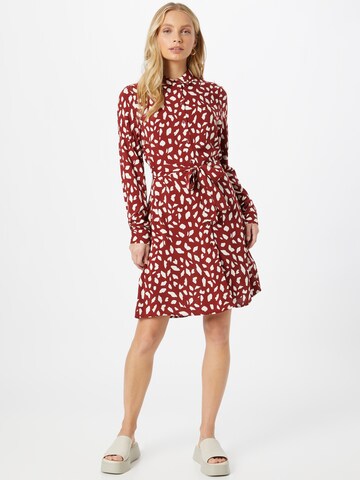 VILA Shirt Dress 'Paya' in Brown