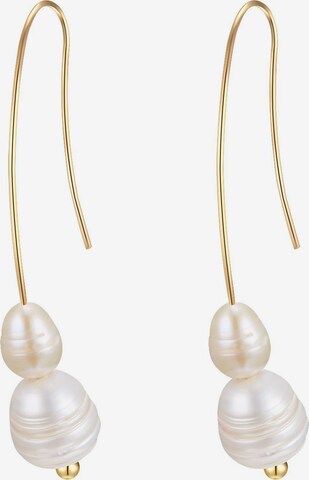 Boucles d'oreilles Lulu & Jane en or : devant