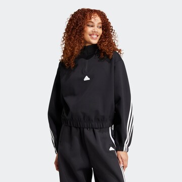 ADIDAS SPORTSWEAR Athletic Sweatshirt in Black: front