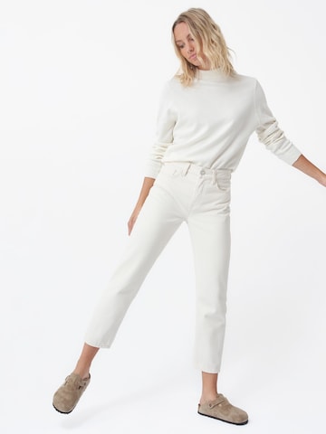 Coupe slim Jean 'TRUE' Salsa Jeans en blanc