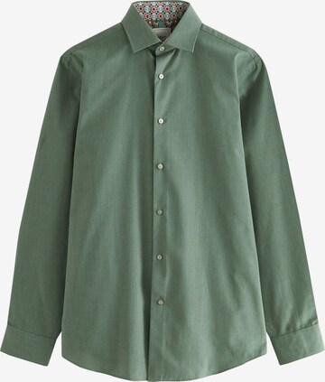 Chemise business Next en vert : devant