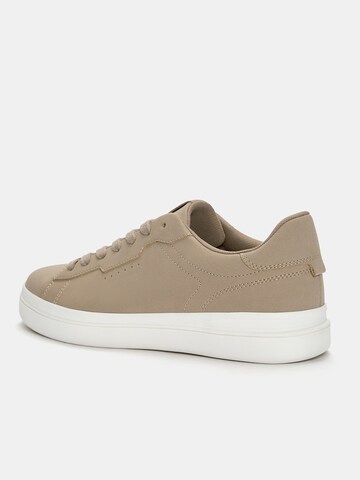 Pull&Bear Platform trainers 'CLASSIC' in Brown
