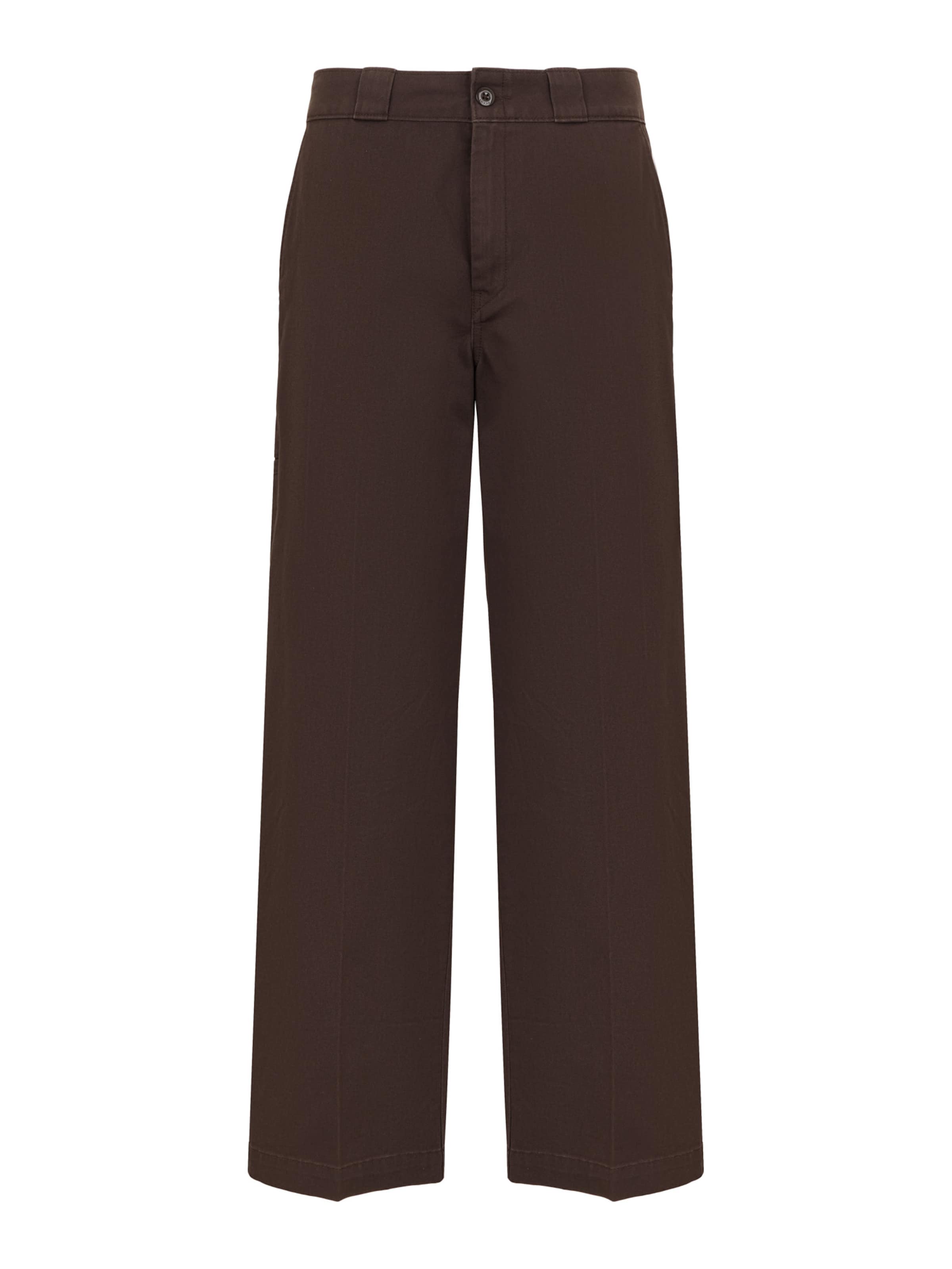 ruda DICKIES Plačios klešnės Kelnės: priekis