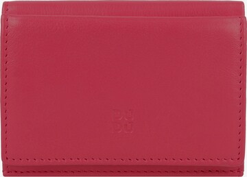 DuDu Wallet in Pink: front