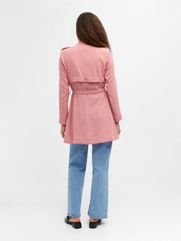 Manteau mi-saison OBJECT en rose