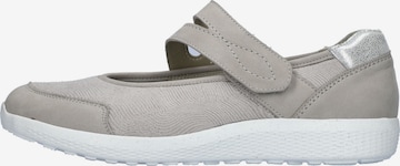 WALDLÄUFER Ballerinas in Silber: Vorderseite