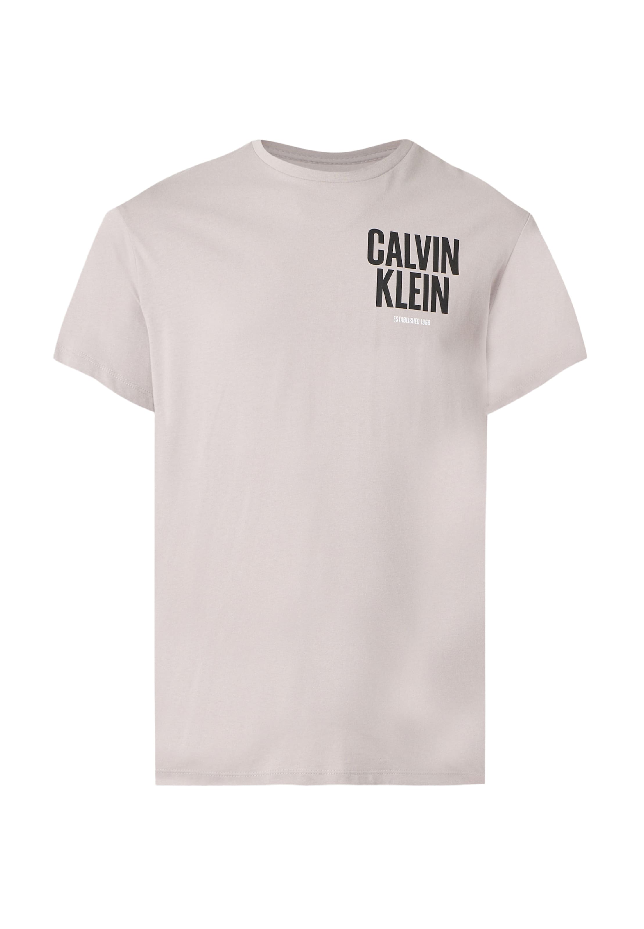 pelēks Calvin Klein Jeans T-Krekls: no priekšpuses