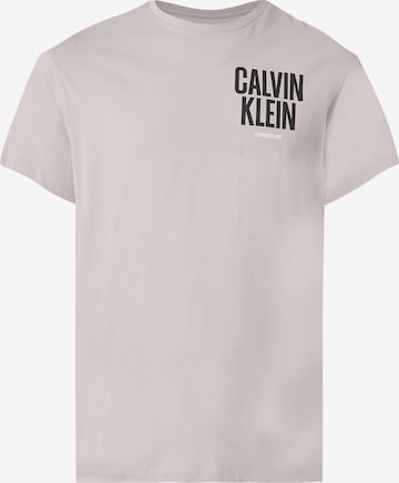 pelēks Calvin Klein Jeans T-Krekls: no priekšpuses