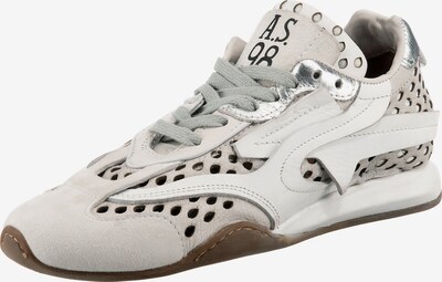 A.S.98 Sneaker in beige / silber / weiß, Produktansicht