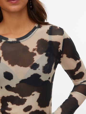 VERO MODA Shirt 'VMLova' in Brown