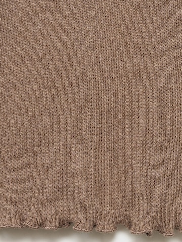 MANGO KIDS Boot cut Trousers 'LYRAP' in Brown
