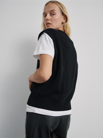 ABOUT YOU x Marie von Behrens Sweater 'Lilli' in Black