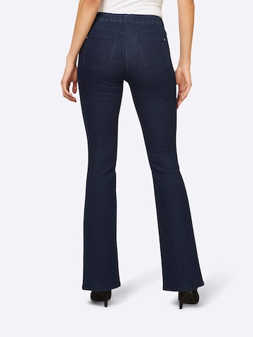 heine Flared Jeans in Blauw