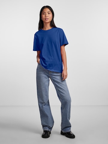 PIECES Shirt 'RIA' in Blauw