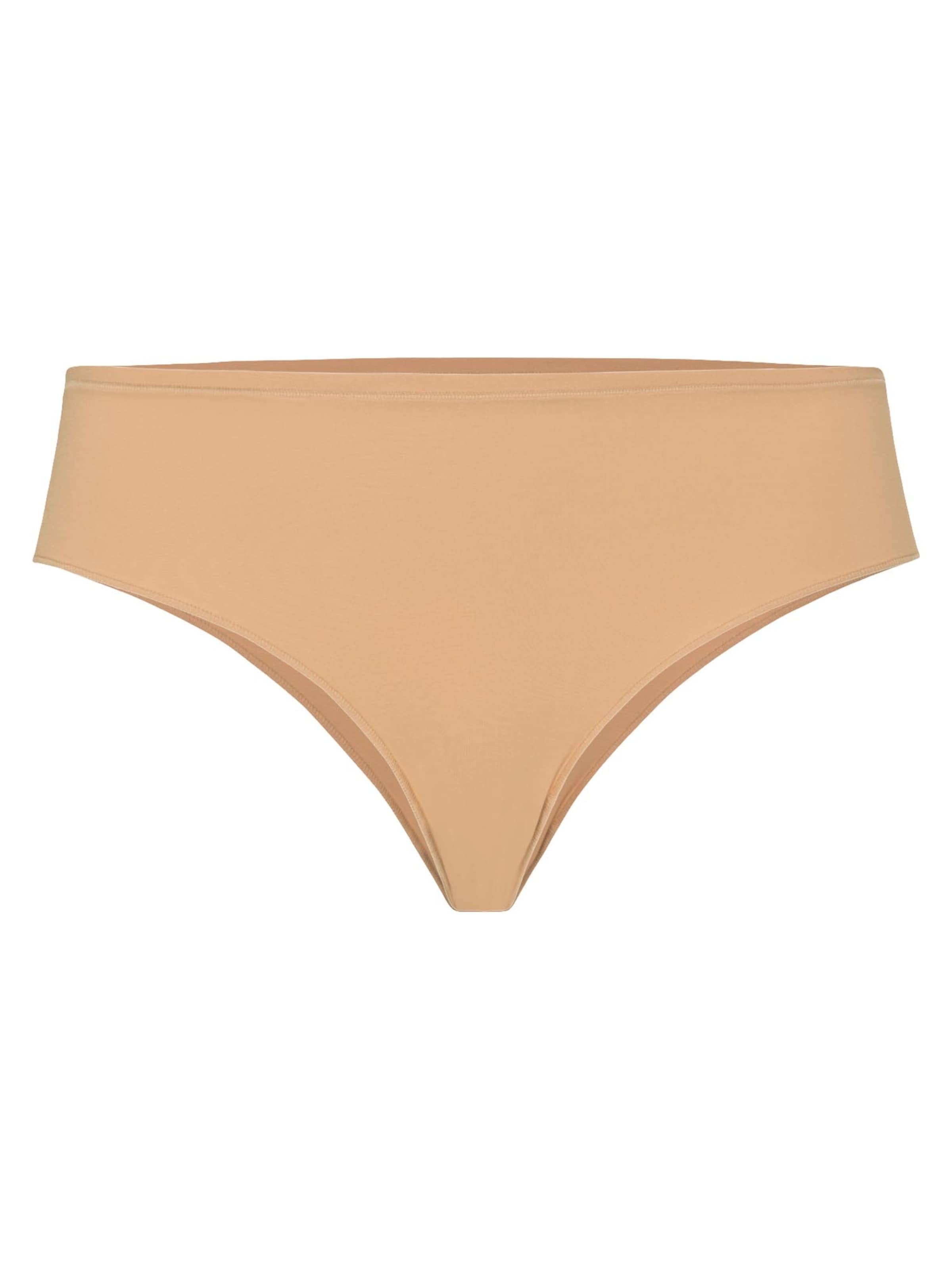Hanro Slip 'Allure'‌‌‌‌‌‌ in Beige: Vorderseite