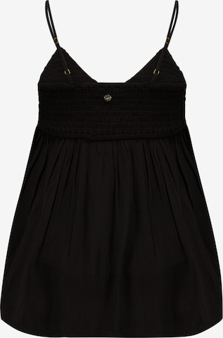 Haut 'Luz' Deeluxe en noir : devant