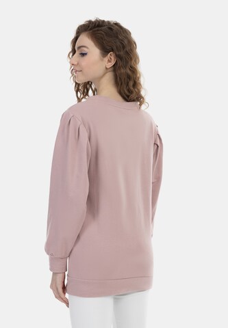 MYMO - Sweatshirt em rosa