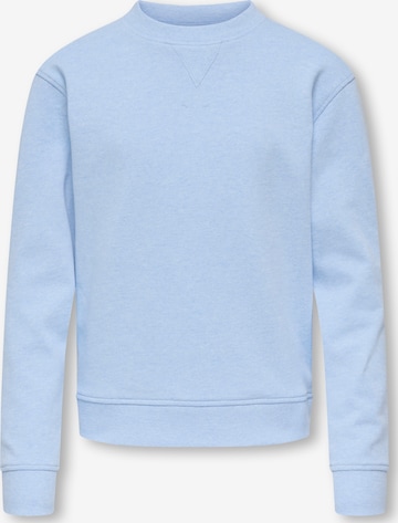 Only Mini - Sweatshirt 'KOGAMALFI' em azul: frente