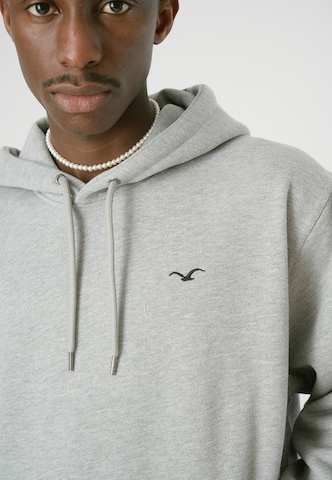 Cleptomanicx Kapuzensweatshirt 'Ligull Boxy' in Grau